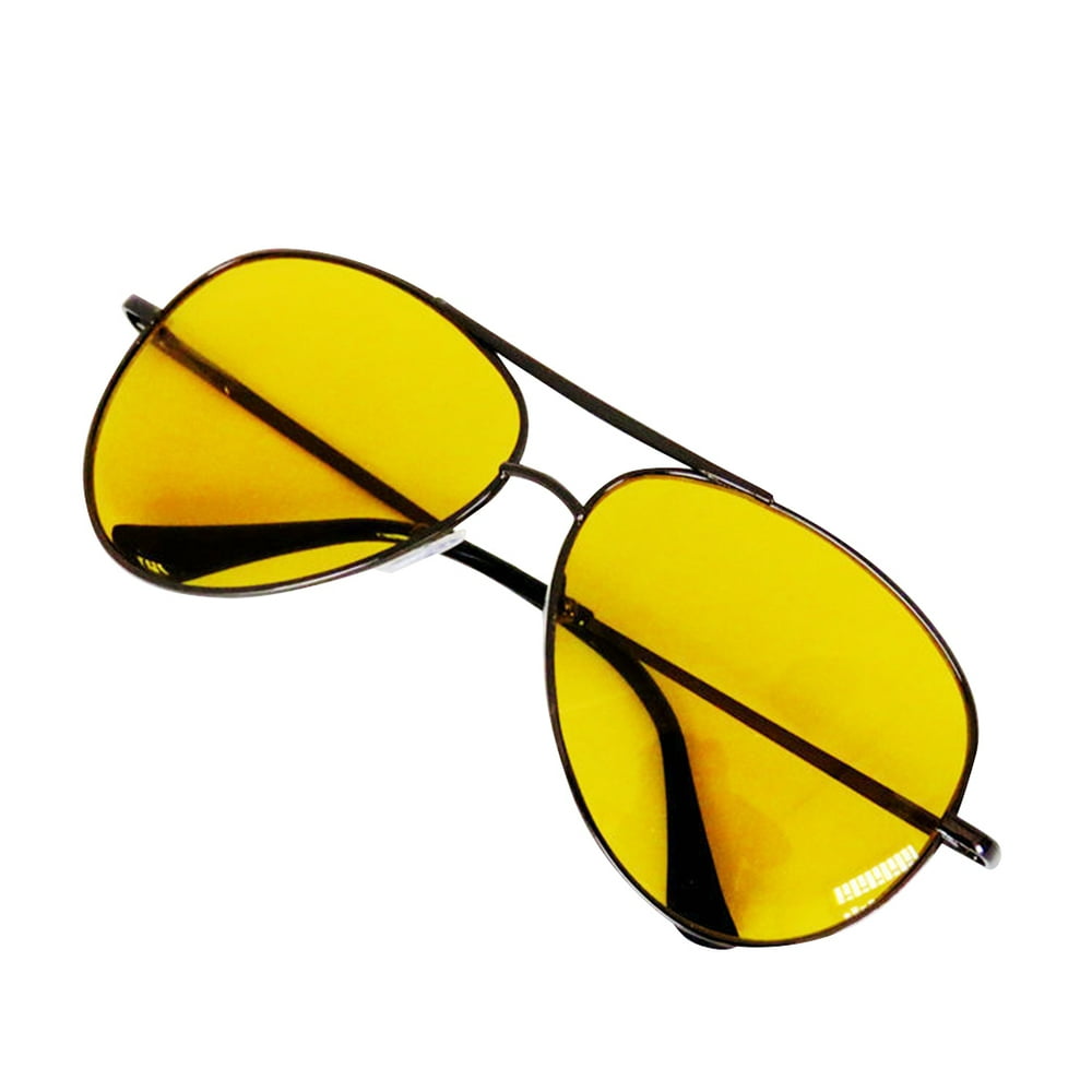 Women Men Nightvision Glasses Night Day Anti Glare Driving Shooting