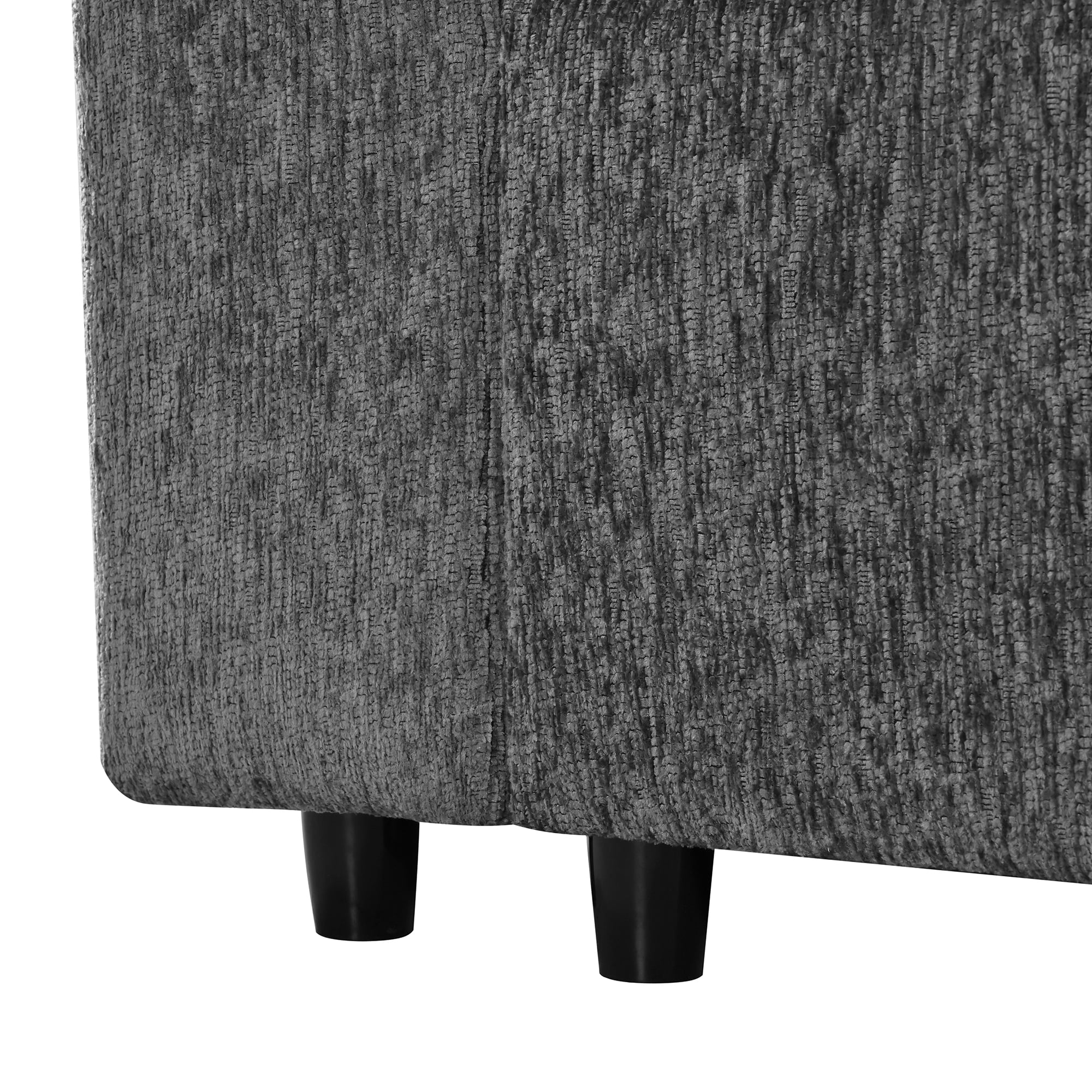44.1" Accent Chair with Ottoman, Modern Lounge Chair Comfy Armchair with Throw Pillow