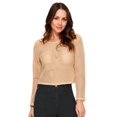 thumbnail image 1 of Blusa Ilusión 81223 beige M, 1 of 4