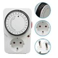thumbnail image 2 of Mechanical daily programmer inter.LED 3000 W. Mechanical daily programmer socket, white color, 16A, 2 of 4