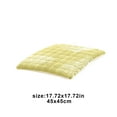 thumbnail image 3 of Clearance Seat Cushions Outdoor, Chair Cushion for Office, 18x18 in Wicker Chair Cushions for Outdoor Furniture, Garden Chair Cushions(Yellow), 3 of 8