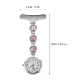 thumbnail image 2 of Reloj de enfermera Reloj de enfermera colgante Reloj de enfermería Reloj de enfermera Reloj de solapa, 2 of 7