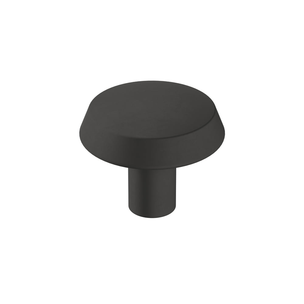 Premise 11/4 in (32 mm) Diameter Matte Black Knob Walmart