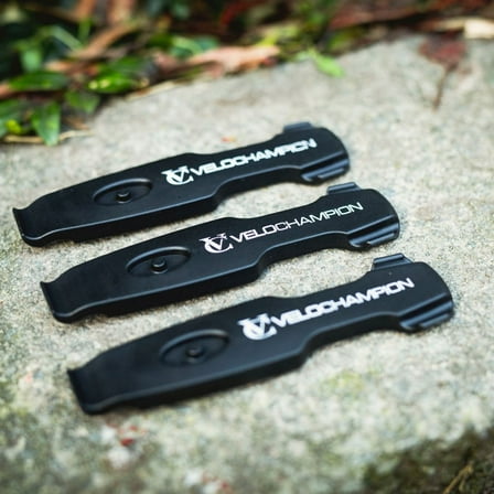 VeloChampion Heavy Duty Nylon Tyre Levers - Black (3pack)