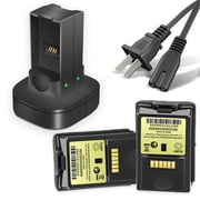 E ERSY Battery Charger Sets Compatible with Xbox 360 Batteries, 3600mAh Rechargeable Batteries Compatible with Xbox 360 Batteries