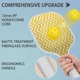 thumbnail image 4 of Pickleball Paddles Set Of 1, Fiberglass Surface, Colorful Lines Print, 1 Paddle, 2 Balls & Bag, 4 of 5