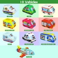 thumbnail image 3 of Dr.Rapeti Soft Toy Car Set for Baby Infant Toddler Kid 1 Play Mat 10 Soft Toy Cars 47x30inches Washable Gift, 3 of 11