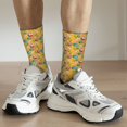 thumbnail image 6 of Gukieu Easter Print Contrast Color Mid-calf Socks, Sweat-wicking Athletic Socks, Unisex Clothing Accessories, 6 of 6