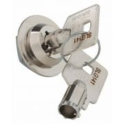 Compx Fort Cam Lock,For Thickness 1/16 in,Nickel MFW1038-KD
