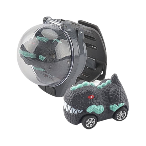 Reloj infantil con control remoto, dinosaurio de juguete, mini coche de carreras de aleación, buggy acrobático