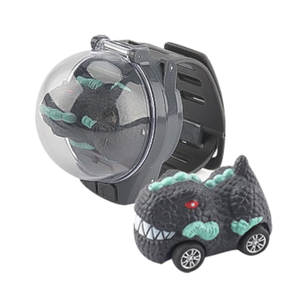 Fridja Children's Watch Remote Control Dinosaur Toy Mini Alloy Car