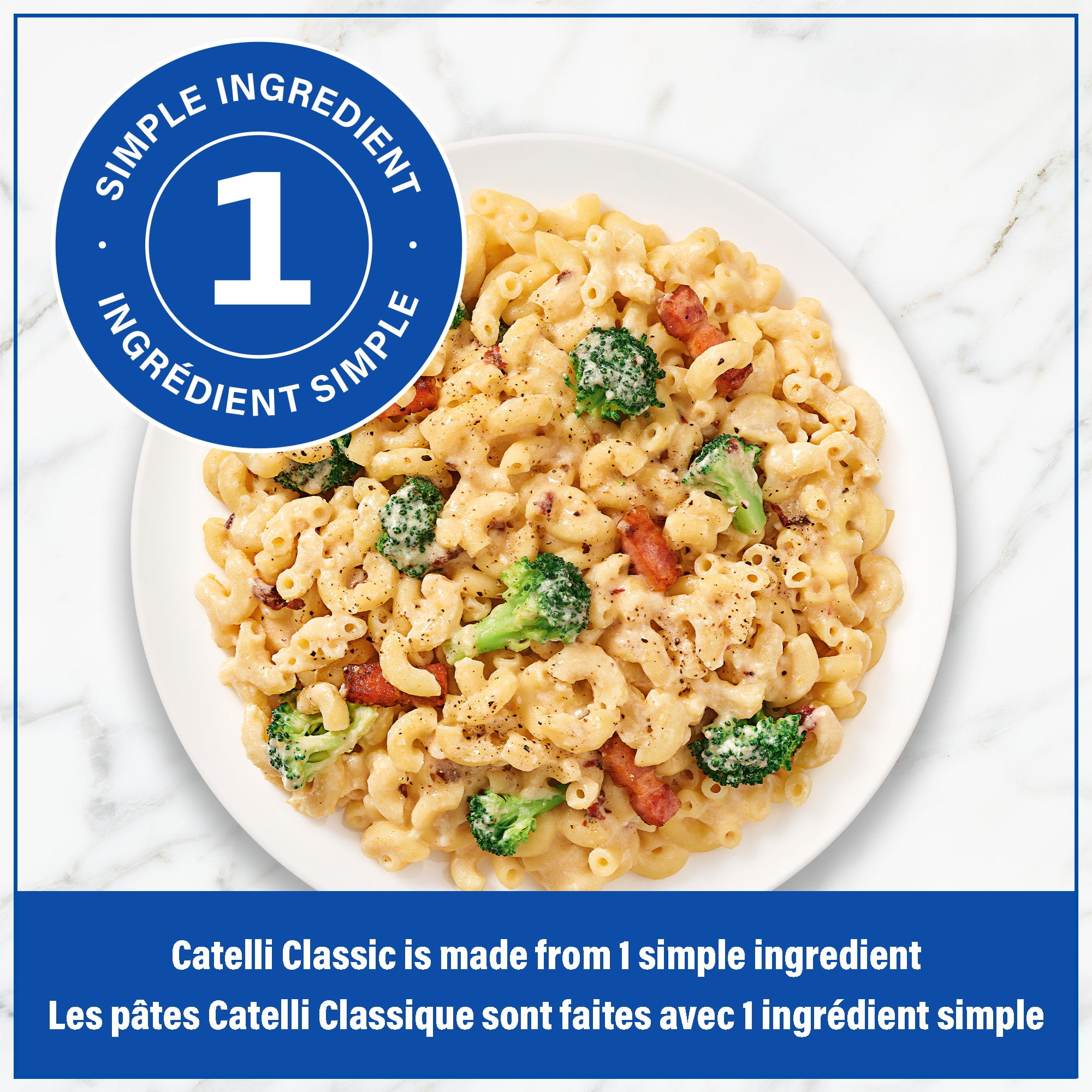 Catelli Classic All-Natural Macaroni Pasta, 500 g