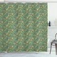 thumbnail image 1 of Ambesonne Acorn Shower Curtain, Vintage Foliage Elements, 69"Wx84"L, Multicolor, 1 of 3