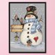 thumbnail image 3 of Wdftyju Artesanía de punto de cruz completo 11CT estampado muñeco de nieve costura DIY adornos para el hogar Wdftyju 6jc2fz6yn3tj1pc2, 3 of 9