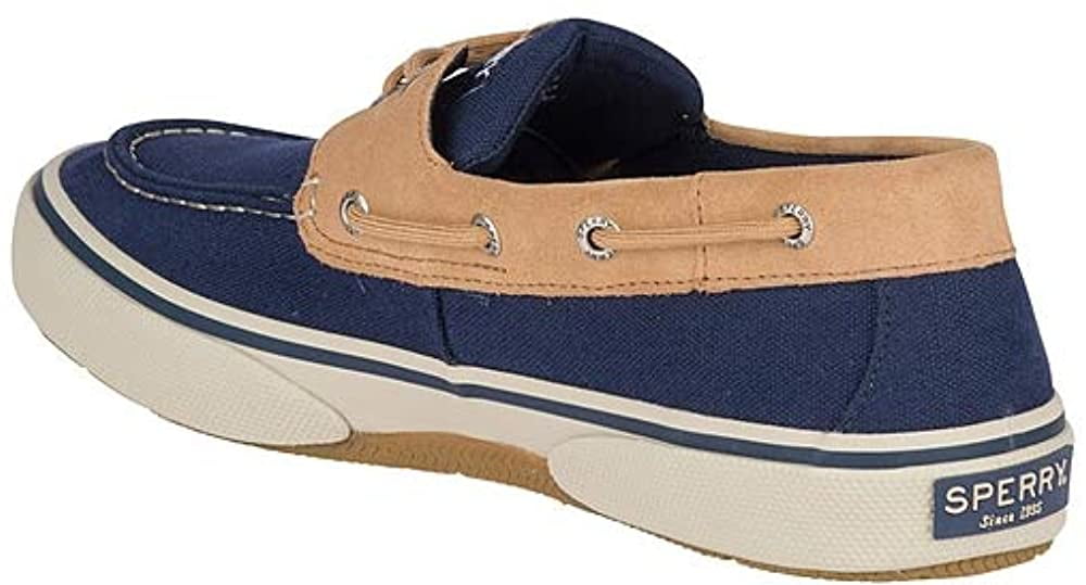 sperry men's canvas boat shoes