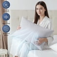 thumbnail image 3 of Shredded Memory  Pillows (), Cooling Adjustable Bed Pillows for Sleeping with Washable Pillow Case, ,  and Side Sleeper Pillow, Plush and Supportive (1 Pack), 3 of 7