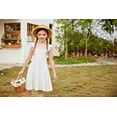 thumbnail image 5 of Arshiner Flower Girl Dress Summer First Communion Mesh Semi Formal Fancy Dresses, 5 of 9