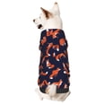 thumbnail image 5 of Uemuo Foxes In Different Poses for Winter Dog Hoodie Sweatshirts with Pockets Warm Dog Clothes for Small Dogs Chihuahua-Small, 5 of 8