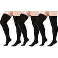 thumbnail image 1 of Womens Size Thigh High Socks Casual Thigh High Ings Thin Thigh High, 1 of 4
