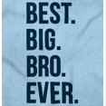 thumbnail image 2 of Cute Funny Best Big Bro Older Brother Bodysuit Jumper Boys Infant Baby Brisco Brands 6M, 2 of 6