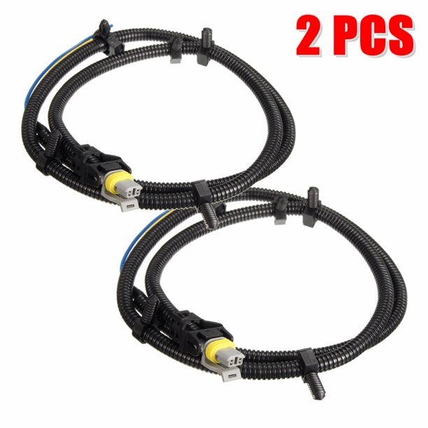 2Pcs ABS Wheel Speed Sensor Wire Harness Plug Pigtail for Buick for
