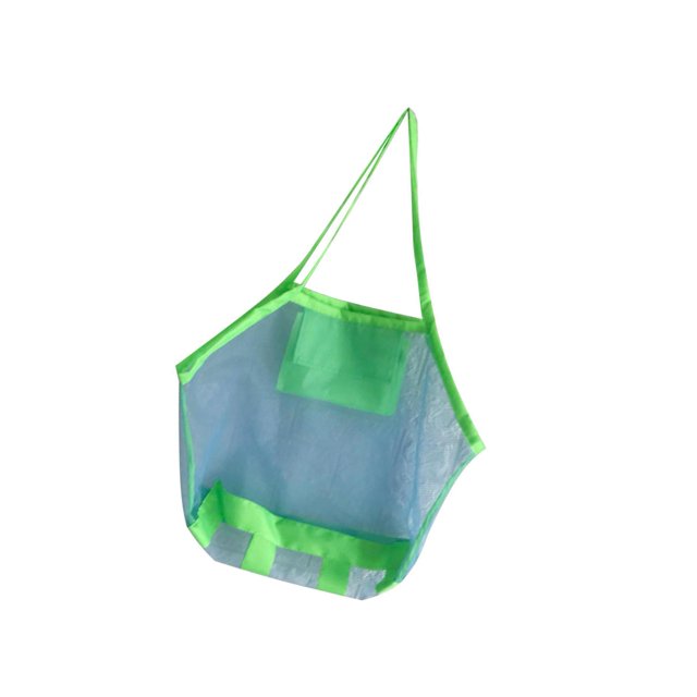 maskred Versatile Beach Toys Bag Durable Mesh Tote for Poolside Adventures Blue green Extra Large 5Set