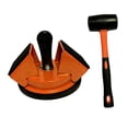 thumbnail image 4 of Herramienta para r huecos en el suelo, elevador de baldosas con ventosa, herramienta de ción ligera de doble bisel, pinza para baldosas en Naranja, 4 of 8