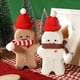 thumbnail image 5 of Botella de agua navideña kawaii, vaso de plástico para bebidas, muñeco de jengibre, muñeco de nieve, taza para beber té con leche, regalos para niños, recuerdo de fiesta, decoración, 5 of 5