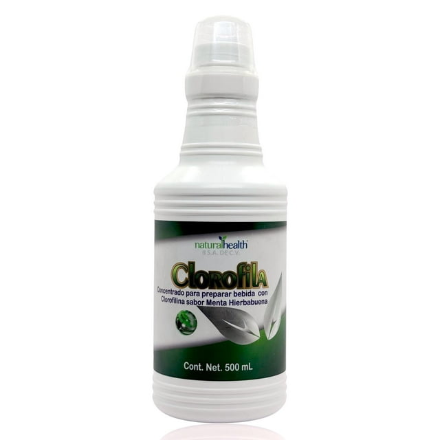 Clorofila Líquida 500 Ml Sabor Menta Natural Health Natural Health NHCLOROFILA
