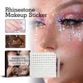 thumbnail image 4 of Jinsinto 2 Sheets Facial Rhinestones Sticker Halloween Glitter Facial Rhinestones Sticker, 4 of 5
