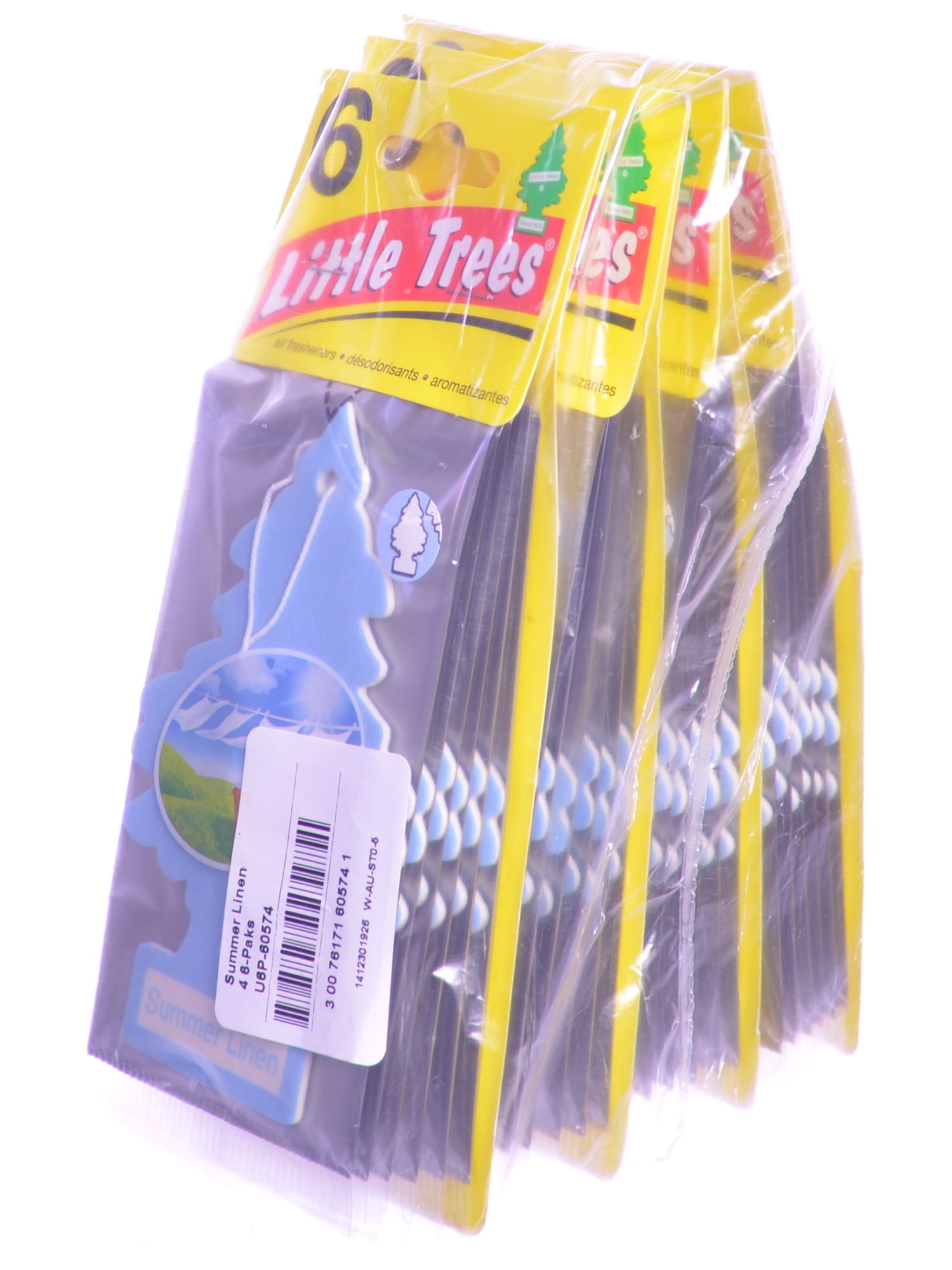 Little Trees Cardboard Hanging Car, Home & Office Air Freshener, Summer