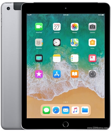Apple iPad 6th Gen 9.7in Space Gray 32GB WiFi 2018 A1893 Model
