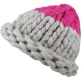 thumbnail image 2 of Handmade Big Yarn Loopy Beanie Winter Knit Hat, 2 of 4