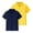 33#Yellow, variant on Boys Polo Shirts School Uniform Collared Tops Kids | breathable and Qick Dry, Classic Collared Design, 2 Pack Value Yellow 140