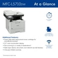 thumbnail image 4 of Brother MFCL5710DW Monochrome Laser Multifunction Business, 4 of 13
