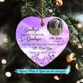 thumbnail image 2 of Goodbyes are Not Forever Goodbyes are Not The End Ornament Gift for Loss of Loved One, Personalized PhoTo in Memory of Loved One Christmas Ornament 2025, Custom Name Year & Picture Memorial Ornaments, 2 of 6