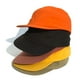 thumbnail image 2 of Qarigey Gorra de béisbol lisa con visera corta con paneles Gorra de béisbol lisa corta con para papá Sombrero Sombreros Rojo, 2 of 6