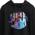 thumbnail image 3 of Disney Frozen 2 - Anna & Elsa - Juniors Cropped Pullover Hoodie, 3 of 5