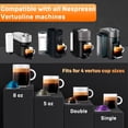 thumbnail image 2 of NESSUS Kit de Recarga para C&aacute;psulas Vertuo Reutilizables, Removedor F&aacute;cil de Tapa para Sello Vertuo, 100 PCS Tapas de Papel de Aluminio para C&aacute;psulas Nespresso Vertuo,, 2 of 6