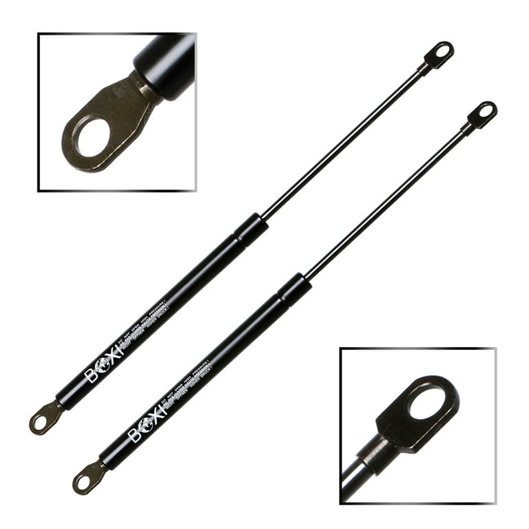 BOXI 2pcs Universal Lift Supports Struts Shocks Gas Struts Shocks Springs  Supports Extended Length 15.00 Inches, Compressed Length 9.40 Inches, Force