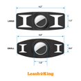 thumbnail image 2 of Leash King Chew Proof Airtag Dog Collar Holder, Protective Airtag Case for Dog Collar, Airtag Loop for GPS Dog Tracker, Dog Trackers for Apple iPhone, Airtag Pet, Dog Airtag Holder - Large, 2 of 5