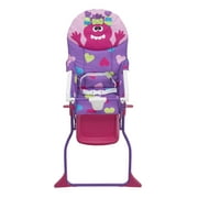 Cosco Kids Simple Fold Deluxe High Chair, Monster Shelley
