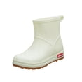 thumbnail image 3 of Botas de lluvia para mujer Botas de lluvia de pantorrilla baja impermeables para días lluviosos Lluvia versátil 235cmx17cm, 3 of 8