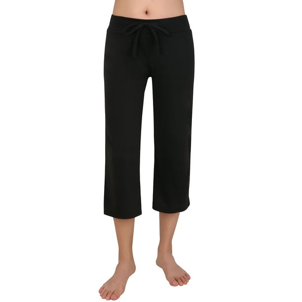 HDE - HDE Womens Plus Size Sleepwear Capri Pajama Pants Sleep Capris 1X ...