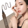 thumbnail image 6 of Natural Brows Eyebrow Pen - 4 Tipped Precise Brow Pen, 3D Microblading Eyebrow Tool, Natural Looking, Proof Long Lasting, Easy Application, Daily Use, Women, 0.03oz 1PC*5, 6 of 7