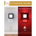 thumbnail image 3 of Luz nocturna DoresShop Red [paquete de 2] sensor LED enchufable, 3 of 7
