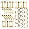 thumbnail image 4 of Paquete de 40 kit de joyería para piercings de Acero inoxidable 16G Perfecl, 4 of 5