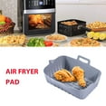 thumbnail image 4 of YFMHA Silicone Air Fryer Pots Waterproof Reusable for Home Kitchen Oven Steamer Cooker, 4 of 7