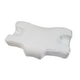 thumbnail image 1 of Almohada ergonómica de espuma viscoelástica para dormir, protección ergonómica para el cuello Blanco, 1 of 9