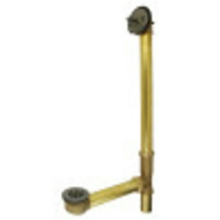 UPC 663370179273 product image for Kingston Brass DTL1185 23-Inch Trip Lever Waste and Overflow with Grid  20 Gauge | upcitemdb.com